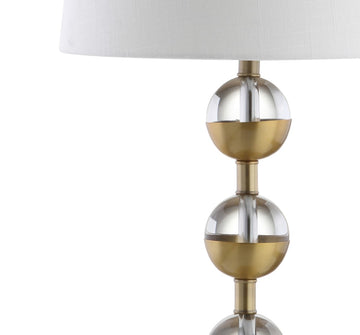 Avery 27.5" Crystal LED Table Lamp - JONATHAN Y